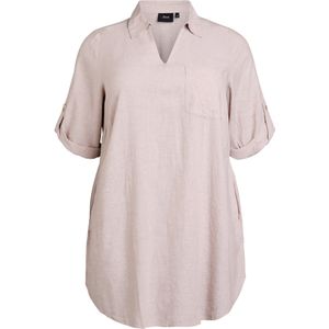 Zizzi Tuniek 'Vlina'  taupe