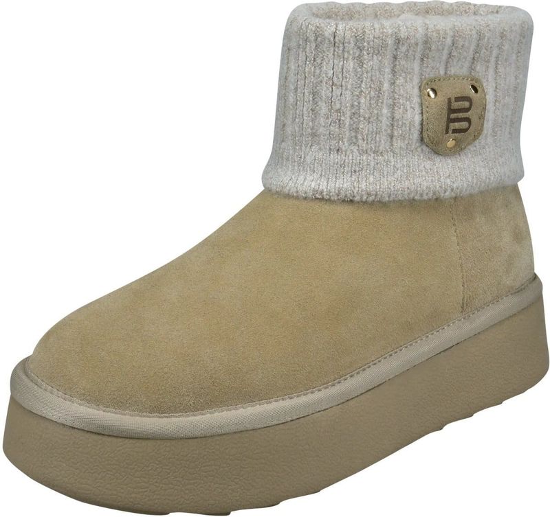 TT.Bagatt - Kuitlaarzen - Beige - Gevoerd met Bont