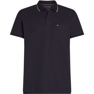 TOMMY HILFIGER - CLASSIC - Poloshirt - Navy/Rood/Wit