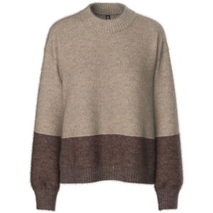 Pcivy - Gebreide Trui - Regular-fit - Colourblock Knit