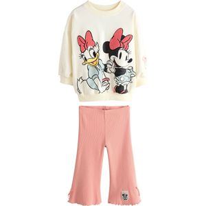 Next Set  ecru / pastelblauw / rosa / zwart