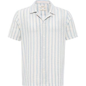 Antioch Overhemd  blauw / wit