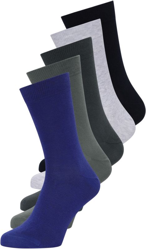 BJÖRN BORG Sokken 'ESSENTIAL'  royal blue/koningsblauw / grijs gemêleerd / kaki / olijfgroen / zwart