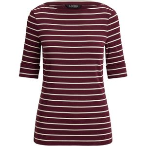 Lauren Ralph Lauren Shirt  bourgogne / wit