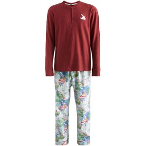 Cath Kidston Pyjama lang  royal blue/koningsblauw / groen / rood / wit
