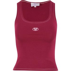 Felicious Top  bourgogne / wit