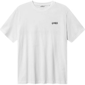 GABBA Shirt 'Dune'  rood / zwart / wit