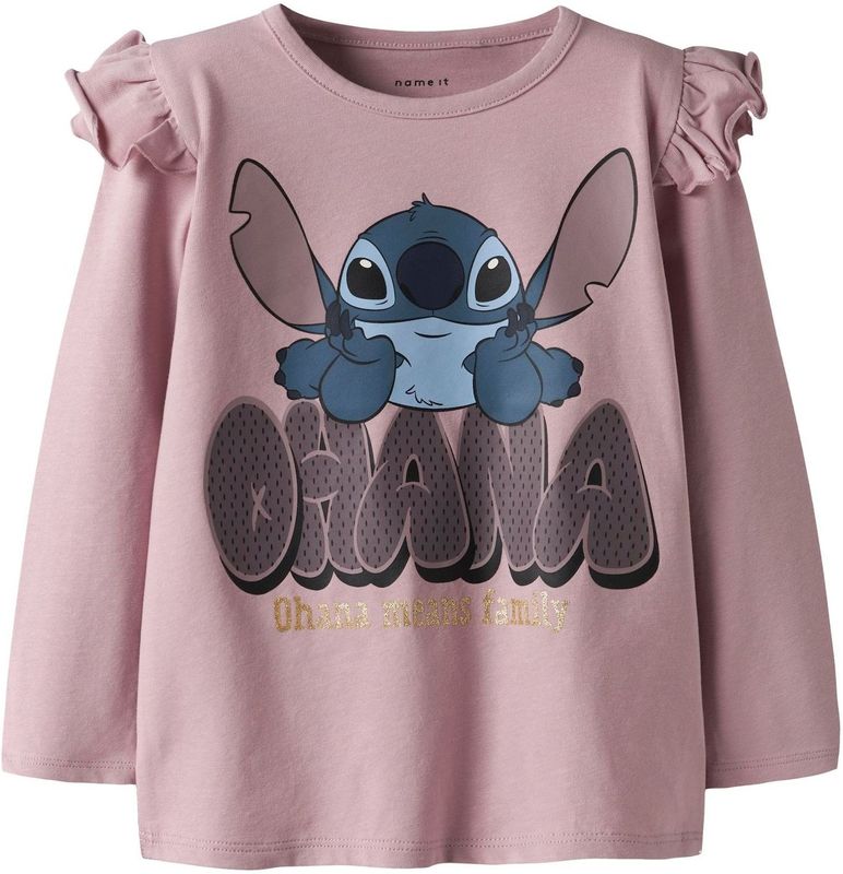 NAME IT Shirt  blauw / hemelsblauw / mauve