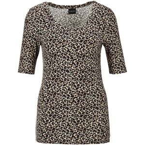 MADELEINE Shirt  beige / brokaat / zwart