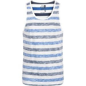 !Solid Shirt 'Mende'  blauw / grijs / wit