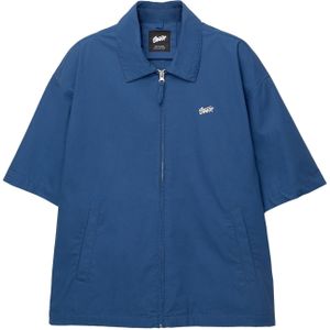 Pull&Bear Tussenjas  blauw / wit