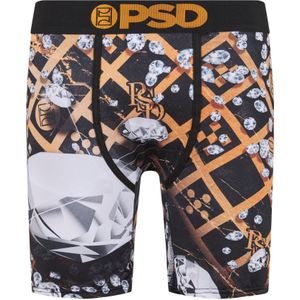 PSD Boxershorts 'Deluxe'  oranje / zwart / wit
