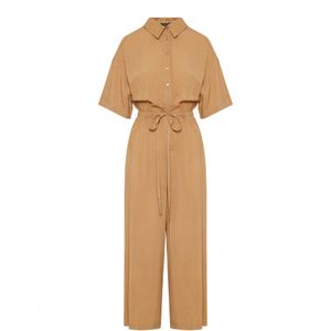 Funky Buddha Jumpsuit  camel