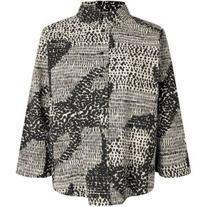 Masai Blouse 'Drakina'  beige / zwart