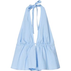 Bershka Top  lichtblauw