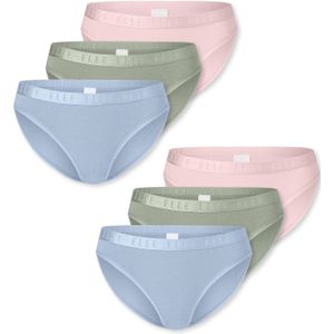 ELLE Slip  lichtblauw / lichtgroen / rosa