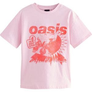 Next Shirt 'Oasis License Band'  rosa / knalrood