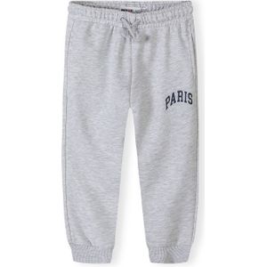 MINOTI Broek  navy / grijs gemêleerd / wit