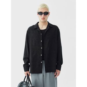 VAMOS CLO Overhemd  zwart