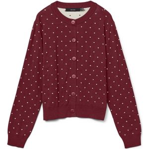 Vmsaba - Gebreid Vest - O-hals - Lange Mouwen - Regular Fit