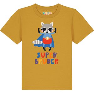 watabout.kids Shirt 'Superbruder'  oker / gemengde kleuren