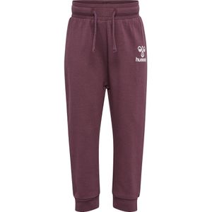 Hummel Broek  donkerlila / wit
