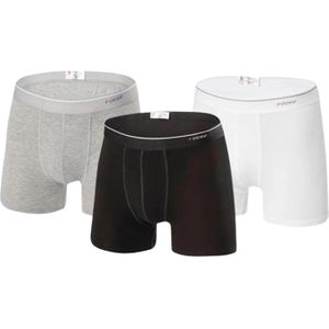 Erdem Boxershorts  grijs gemêleerd / zwart / wit