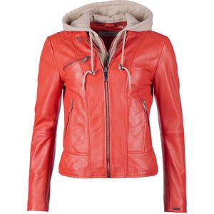 Maze Tussenjas 'Mico'  grijs / rood