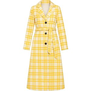 MODAMIHRAM Tussenmantel  curry / wit