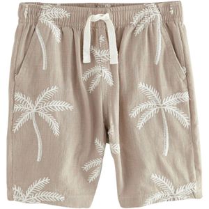 Next Broek  taupe / wit