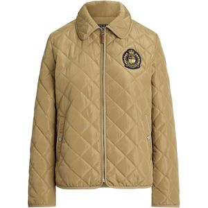 Lauren Ralph Lauren - Gewatteerd Jack - Bruin - Casual - Polyester