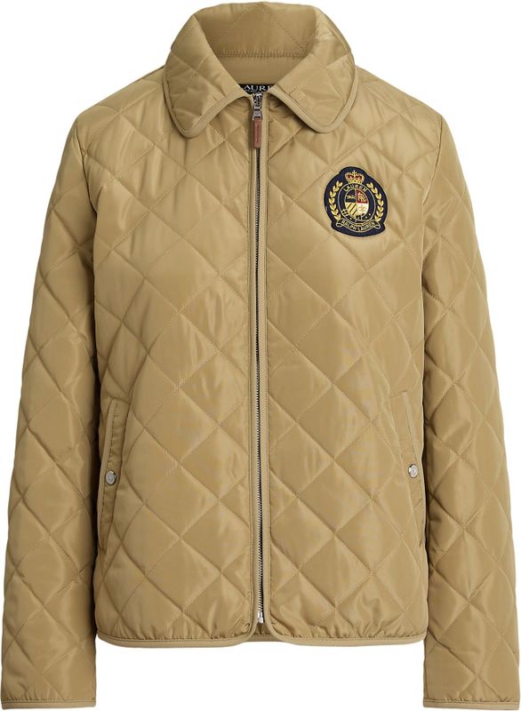 Lauren Ralph Lauren - Gewatteerd Jack - Bruin - Casual - Polyester