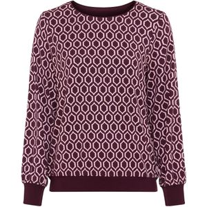 Olsen Shirt  donkerrood