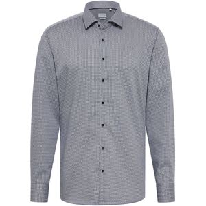ETERNA Zakelijk overhemd  zilvergrijs / donkergrijs