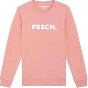 Watapparel Sweatshirt ' Fesch '  rosa / wit