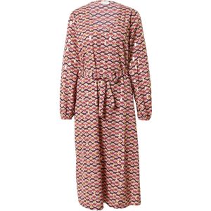 VILA Jurk 'ZINO'  goud / rood / zwart / wit