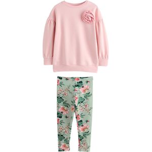 LAURA ASHLEY Set  groen / mintgroen / rosa / rood