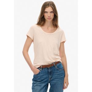 Superdry - Studios - V-hals T-shirt - Dames - Slim Fit