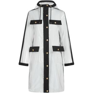 Karl Lagerfeld Functionele mantel  zwart / transparant