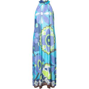 Ana Alcazar Jurk 'Wemonti'  lichtblauw / bruin / mintgroen / lila