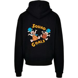 F4NT4STIC Sweatshirt 'The Flintstones Squad Goals Familie Feuerstein'  gemengde kleuren / zwart