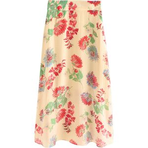 Next Rok  chamois / lichtblauw / jade groen / donkerrood