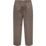 Only & Sons - ONSTIMES - Broek - Mokka - Regular Fit - Lang