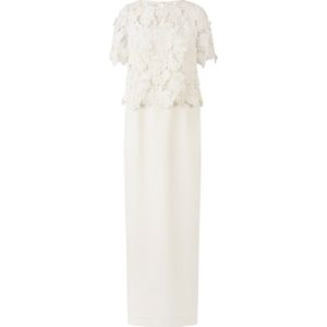 Kraimod - Avondjurk - Crème - Lang/maxi - Bloemenprint