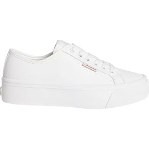 Calvin Klein Jeans - Vulc Flatform - Sneakers - Wit - Dames