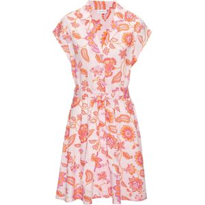 LASCANA Blousejurk  oranje / pastelroze / rood