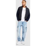 Sweatvest - Effen - Sweatstof - Opstaande Kraag - Lange Mouw