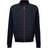 Sweatvest - Effen - Sweatstof - Opstaande Kraag - Lange Mouw