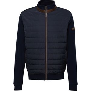 Sweatvest - Effen - Sweatstof - Opstaande Kraag - Lange Mouw