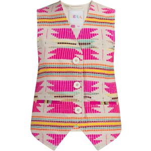 IZIA Bodywarmer  gemengde kleuren / pink